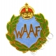 WAAF Womens Auxiliary Air Force Lapel Pin Badge (Metal / Enamel)